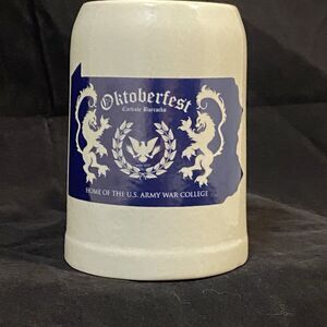CLEARANCE Vintage German Stein Oktoberfest at Carlisle Barracks U.S. War Army